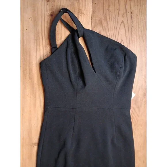 Dress the Population Eliseo XS Asymmetric Cutout One Shoulder Bodycon Dress NWT - Picture 3 of 7